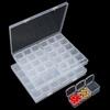 Segbeauty Scatole Plastica con Coperchio, 2 Pezzi Contenitori per Perline con 30 Scomparti, Diamond Art Painting di Scatola, Cassetta Porta Viti in Plastica, Scatole Trasparenti Rimovibile per Semi