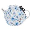 CREATCABIN Teiera Antipolvere Teiera Cozy Tea Kettle Quilt Isolante Colazione Teiere Caldo Mantenere Vintage Decorativo Regolabile Tuta Piccola Media Teiere Cucina Casa Hotel Campeggio 15.5x17.5cm