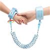 TonJin Anti Perso del Polso Cintura/Bloccato Bambini Guinzaglio Polso di Sicurezza,360 ° Riflettente Articolare Rotante Cintura Anti-smarrimento Bambino,1.5M Anti-perso Belt(Blu)