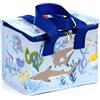 Puckator - Borsa Porta Pasto Frigo Termica in RPET - Animali - Mariniverse, per Pranzo Scuola, Ufficio, Viaggio