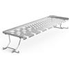 onlyfire Griglia di Riscaldamento BBQ in Acciaio Inox per Weber Spirit Serie 300, E/S-310 E/S-320 SP-330 (Comando Montato Frontalmente), 2 in 1 Supporto per Grigliare Le Cosce di Pollo e Portapepe