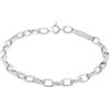 Kuzzoi Buddha 0206181020 - Bracciale da uomo in argento Sterling 925 lucidato, con anello a molla (8 g), realizzato a mano, Eine Grösse, Argento sterling, Non pietra preziosa