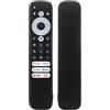 Generic Custodia per telecomando con cordino per telecomando TCL RC902V FMR1 Voice Remote Cover in silicone antiscivolo All Inclusive (nero)