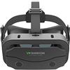 Generic Cuffie per realtà virtuale per adulti, occhiali VR con 3 fasce regolabili, occhiali ad alta definizione per realtà virtuale per smartphone, TV, film, giochi e videogiochi