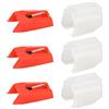 brileze 3 pezzi giradischi di ricambio per giradischi Ruby Stylus in vinile punta rossa stilo giradischi per ION ICT04RS LAPDock LP2CD LP2 Flash Profile Pro Profile Lp e TTUSB05 fonografo