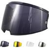 JQF Gear Visiera Casco Moto per FF906 Advant Flip Up Casco,Sostituzione della Visiera della Lente del Casco del Parabrezza del Motociclo,Accessori per Caschi da Moto (Nero)
