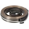 QUARKZMAN Molla per Pressa Trapano Molla Ritorno Mandrino Pressa Trapano Montaggio a Spirale Acciaio per Molle Finitura Nera Chimica Lunghezza Espansa 1540 mm Diametro 53 x 10 x 0,8 mm 1pz