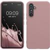 kwmobile Custodia Compatibile con Samsung Galaxy A54 5G Cover - Back Case per Smartphone in Silicone TPU - Protezione Gommata - lilla color carne