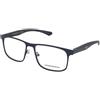 Emporio Armani EA1163 3389 | Occhiali da Vista Graduati | Prova Online | Plastica | Quadrati | Blu | Adrialenti