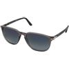 Persol PO3019S 1196/S3 | Occhiali da Sole Graduati o Non Graduati | Prova Online | Plastica | Quadrati | Grigio, Trasparente | Adrialenti