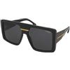 Carrera Victory C13/S 2M2/IR | Occhiali da Sole Graduati o Non Graduati | Prova Online | Plastica | Oversize | Nero | Adrialenti