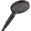hansgrohe Raindance Select S doccetta, 3 tipi di getto, 26515670, Raindance Select S nero opaco [Rubinetteria Bagno > Doccette / Supporti]
