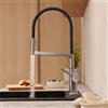 hansgrohe Talis Select M54 rubinetto da cucina, estraibile, orientabile, 72861800, Talis Select M54 acciaio inox spazzolato [Rubinetteria da Cucina > Rubinetti da Cucina]