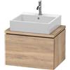 Duravit L-Cube mobile per top, 1 scomparto estraibile, LC580005555, L-Cube [Mobili da Bagno > Mobili Lavabo]