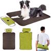 SUNOYA Pieghevole Cuscino per Cani, Tappetino per Cani, Portatile Doppia Faccia Tappetino per Cane, 100 X 70 Cm Cuscino Cane Impermeabile, Tappeto Cane per Cani E Gatti, Uso Interno E Campeggio