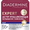 Diadermine - Crema Notte Expert - Cura Repellente con Acido Ialuronico - Bersaglio le rughe - Ripolpa la pelle - Pelle matura e secca - 98% di ingredienti di origine naturale - Vaso da 50 ml