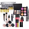 MKNZOME Professional Trucchi Donna Offerta, MKNZOME Set Trucchi Make Up Completo Kit Makeup Regalo di Natale e Compleanno Palette Ombretti Professionali Rossetti Make-up Fondotinta Correttore