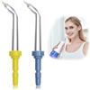 brileze 2 punte di ricambio per idropulsore Waterpik per uso dentale orale | Irrigatore Jet Heads Parodontale Tasca Placca Remover Strumento di Pulizia Dentale per la Pulizia Denti Impianti Corone Ponti
