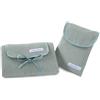 Mi bollito - Set di 2 pezzi, fasciatoio impermeabile e borsa per pannolini per pannolini e salviette. Prodotto interamente in Spagna. (Verde menta)