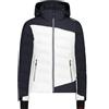 CMP Giacca da donna con cerniera, colore bianco, 38