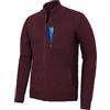 Pioneer Camp Cardigan Lavorato a Maglia da Uomo Cerniera Frontale Completa Spessore Classico Cardigan a Maniche Lunghe Maglione con Colletto rialzato con 3 Tasche Vino Rosso XL