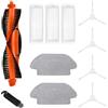 MIRTUX Set di accessori compatibile Xiaomi Vacuum S12 - Kit completo - 1 spazzola principale, 3 filtri, 4 spazzole laterali, 2 mocio