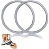 Silkwish 2 pezzi di ricambio per WMF - Diametro interno 22 cm - Guarnizione in silicone per pentola a pressione Silit 3L 4,5L 6,5L 8,5L