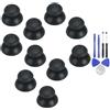 ELLENNE 10X LEVETTE ANALOGICO COMPATIBILE PER PS5 / PS5 PRO DUALSENSE - ANALOGICI THUMBSTICK LEVETTA DESTRA SINISTRA - 10 PEZZI CON KIT CACCIAVITI