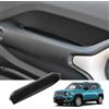 BIXUAN Compatibile con Jeep Renegade BU 2015-2022 Copilot Scatola Portaoggetti con Tappetino Antiscivolo Accessori per Braccioli Organizer per Braccioli, bracciolo centrale, vano portaoggetti