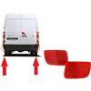 ATU Riflettore Parabrezza Posteriore Sinistro & Destro (Pario) compatibile per Master III, Movano B, NV400 2011-2019