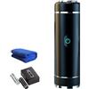Caduola Aweshave Ball Trimmer, Aweshave 2.0 Premium Body Trimmer, Rasoio elettrico impermeabile per uomo con lama in ceramica sostituibile (Black)