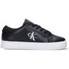 CALVIN KLEIN JEANS Sneaker donna nera in pelle