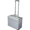Alumaxx Attaché - Valigetta per laptop VENTURE, argento opaco (Argento) - 45162