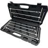 Generico Serie 7 Chiavi A T Doppio Snodo Chiave A Bussola Esagonali Lunghe Da 8 10 12 13 14 17 19 MM con comodo raccoglitore in plastica