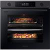 SAMSUNG NV7B4440VBB FORNO A+ 76L 60CM BLACK INOX VAPORE WIFI DUAL COOK
