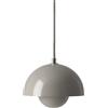 tradition &tradition - Sospensione FlowerPot - Grigio - Acciaio laccato - Designer Verner Panton