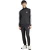 Adidas Tuta Uomo adidas 3 Stripes Nero Bianco