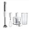 Braun MultiQuick7 MQ7035I, 5 ANNI DI ASSISTENZA, Potenza 1000W, Frullatore a immersione, Tecnologia Splash Control, Frusta a Filo in Acciaio, Tritatutto da 500ml, Bicchiere senza BPA 600ml, Bianco
