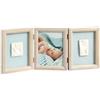 Baby Art Portafoto My Baby Touch Double Inclusi Kit Impronte Mani e Piedi - Stormy
