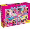 Liscianigiochi Lisciani Giochi Barbie Puzzle Maxifloor 4 x 48, Colore, 99467