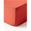 Westwing Collection Lenzuolo con angoli boxspring in raso di cotone Comfort