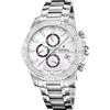 Festina Orologio Uomo F20704/1 Timeless Chronograph cassa di Acciaio inossidabile 316l Grigio cinturino in Acciaio inossidabile 316l Grigio
