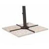 EDIL 79 S.R.L. SET 4 MARMETTE IN CEMENTO (tubo in metalo non incluso)