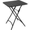 VACCHETTI GIUSEPPE SPA TAVOLO 646020 ROVIGO PIEGHEVOLE 80X80 ANTRACITE