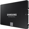 Samsung SSD 1TB Samsung 870 Evo 2.5 SATA III 560/530MB/s Nero [MZ-77E1T0B]