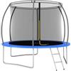 Senza Marca/Generico vidaXL Set Trampolino Rotondo 305x76 cm 150 kg