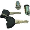 One by camamoto Kit Serrature Completo Blocchetto Chiavi avviamento (cod 77208238 Compatibile con Piaggio Liberty 2t / 4t / Vespa et2-et4 / Beverly 250 / Zip 50cc / Beverly 500 |)