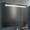 Inda Specchio LED Lea 140x80cm con filo e telaio satinato