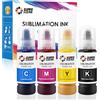 SUPERSUBINK inchiostro per sublimazione Stampante et 1810 2810 ET-2850 2830 2815 4810 Compatibile EcoTank (Riempimento automatico/Senza ICC/Anti-UV)