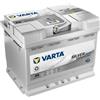 VARTA Batteria auto VARTA A8 (nuova VARTA D52) Start&Stop Silver Dynamic xEV 60 Ah - 680A
